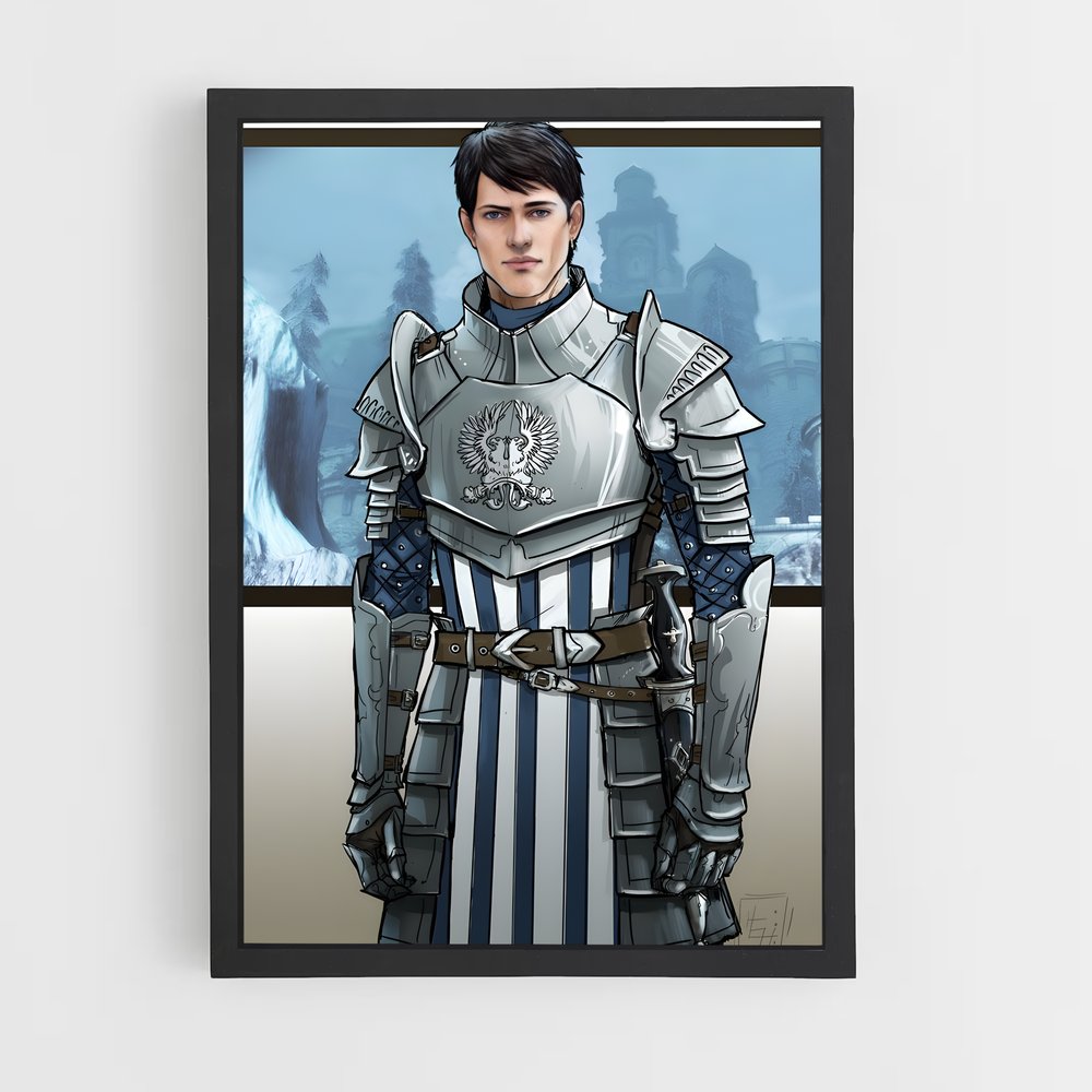 Poster Gardien de Fer – affiche Dragon age (vue 2)